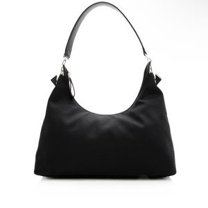EUC Vintage Salvatore Ferragamo Medium Gancini Hobo Nylon Shoulder Bag